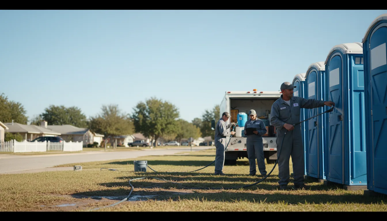 Long-Term Portable Toilet Rental in Crawfordsville, OR near me